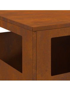 Focolare Marrone 50 x 50 x 100 cm Acciaio