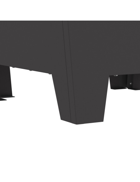 Focolare Nero 50 x 50 x 38 cm Acciaio