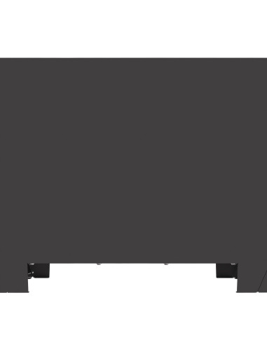 Focolare Nero 60 x 60 x 30 cm Acciaio