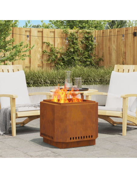 Focolare Senza Fumi Marrone 58 x 58 x 51 cm