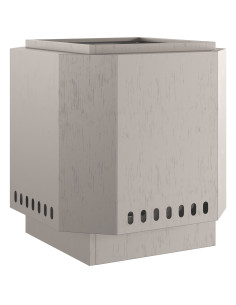 Focolare Senza Fumi Marrone 48 x 48 x 51 cm