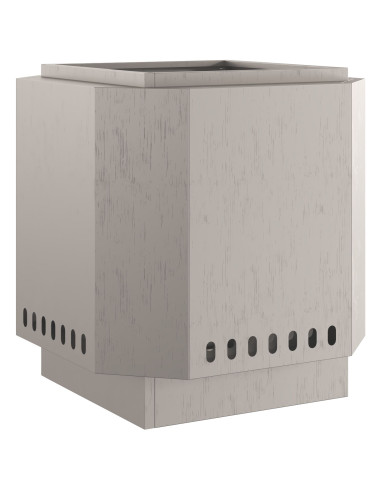 Focolare Senza Fumi Marrone 48 x 48 x 51 cm