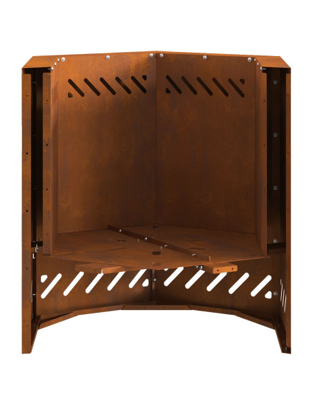 Focolare Senza Fumi Marrone 48 x 48 x 51 cm