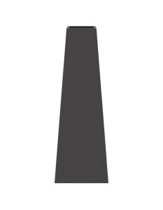 Focolare Nero 50 x 35 x 100 cm Acciaio