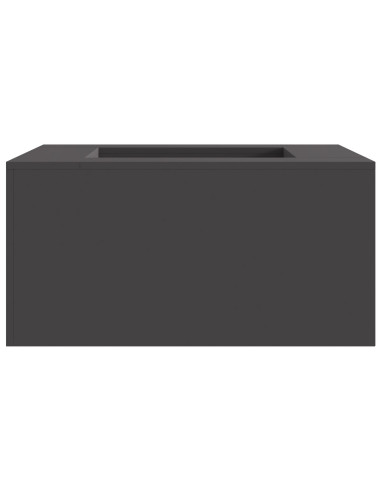 Focolare Nero 80 x 80 x 40 cm Acciaio