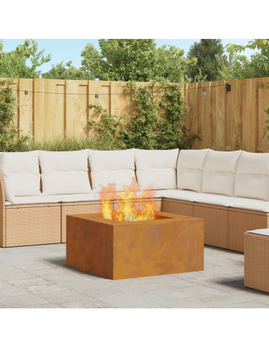 Focolare Marrone 80 x 80 x 40 cm