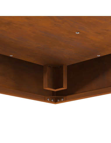 Focolare Marrone 80 x 80 x 40 cm