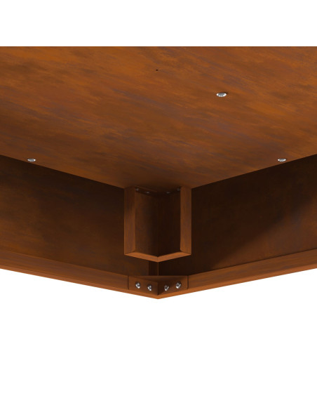 Focolare Marrone 80 x 80 x 40 cm