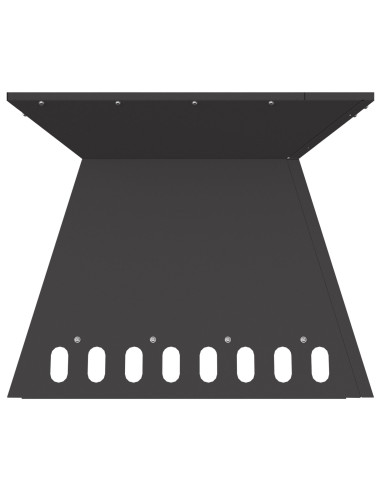 Focolare Nero 48 x 48 x 40 cm Acciaio