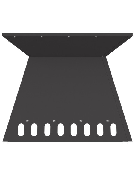 Focolare Nero 48 x 48 x 40 cm Acciaio