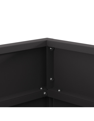 Focolare Nero 50 x 50 x 38 cm Acciaio