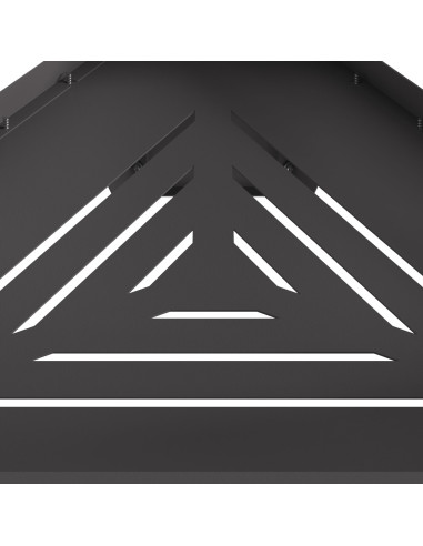 Focolare Nero 50 x 43 x 52 cm Acciaio