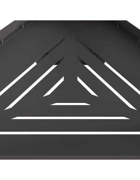 Focolare Nero 50 x 43 x 52 cm Acciaio