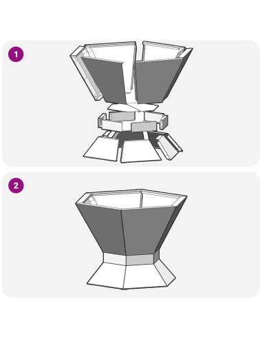 Focolare Nero 50 x 50 x 40 cm Acciaio