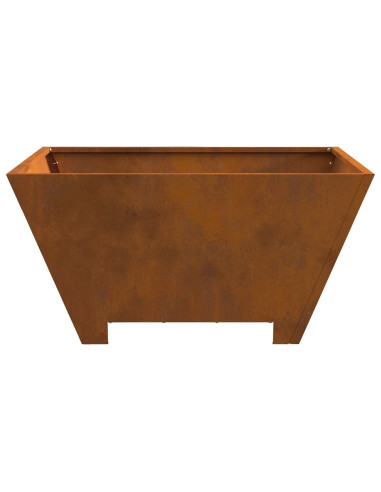 Focolare Marrone 60 x 60 x 30 cm Acciaio CorTen