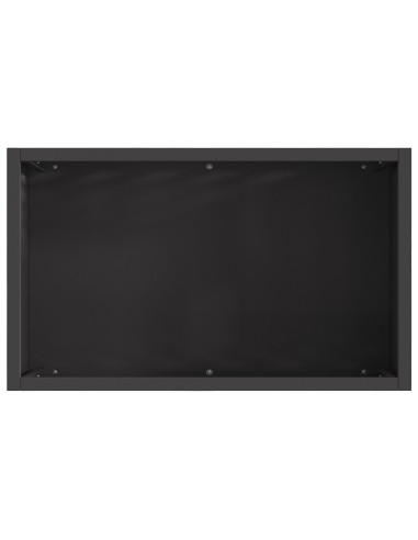 Focolare Nero 50 x 30 x 40 cm Acciaio