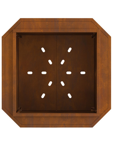 Focolare Senza Fumi Marrone 58 x 58 x 51 cm