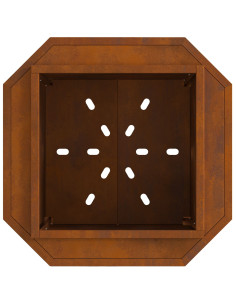 Focolare Senza Fumi Marrone 48 x 48 x 51 cm 2