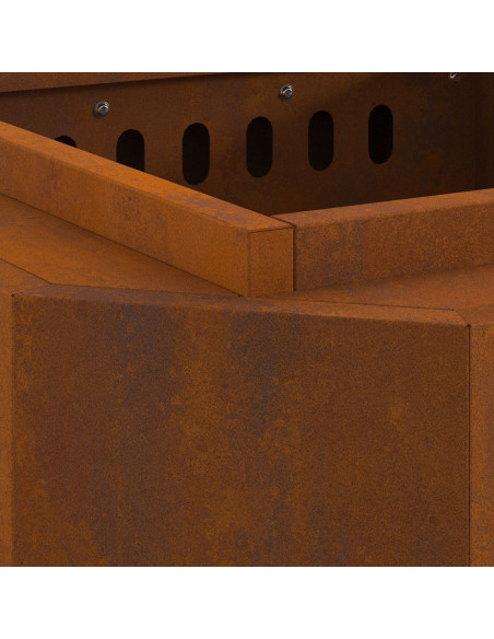 Focolare Senza Fumi Marrone 48 x 48 x 51 cm