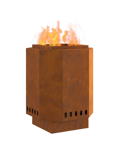 Focolare Senza Fumi Marrone 38 x 38 x 51 cm