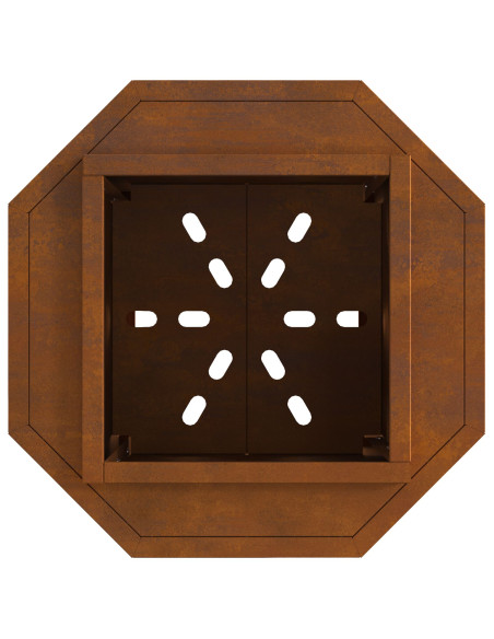 Focolare Senza Fumi Marrone 38 x 38 x 51 cm