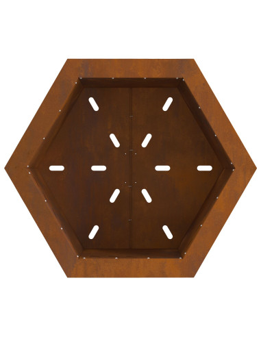 Focolare Senza Fumi Marrone 58 x 58 x 51 cm