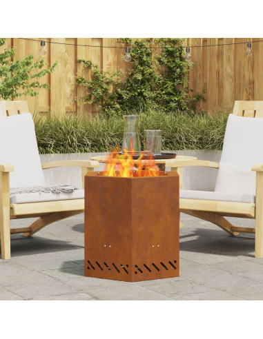 Focolare Senza Fumi Marrone 48 x 48 x 51 cm