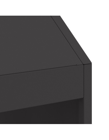 Focolare Nero 50 x 50 x 100 cm Acciaio