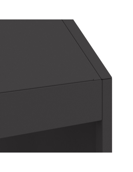 Focolare Nero 50 x 50 x 100 cm Acciaio