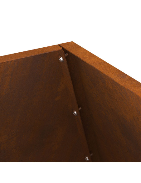 Focolare  50x50x100 cm in Acciaio Inossidabile