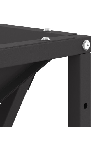 Focolare Nero 80 x 80 x 40 cm Acciaio