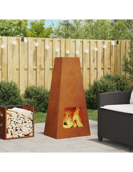 Focolare Marrone 50 x 35 x 100 cm