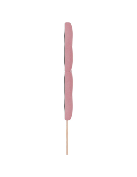 Testata LED  Rosa 72 cm Velluto