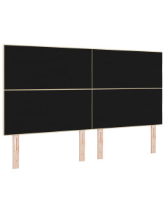 Testiera LED con luci a strisce a LED Crema 180 cm Poliestere 2