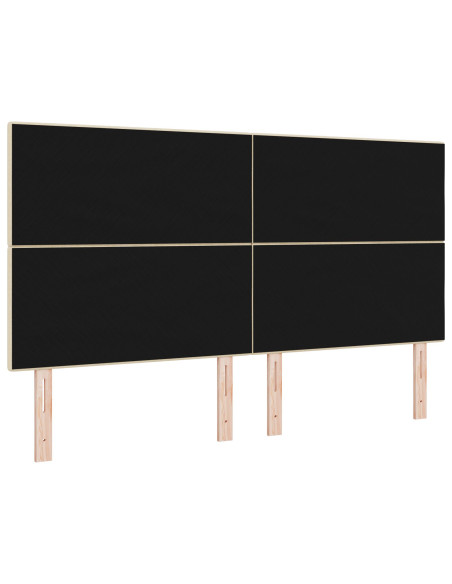 Testiera LED con luci a strisce a LED Crema 180 cm Poliestere