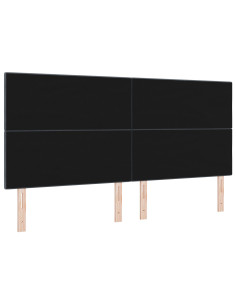 Testiera LED con luci a strisce a LED Grigio 200 cm Poliestere 2