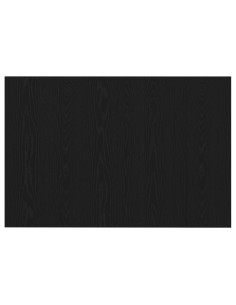 Testiera del letto con testiera Rovere Nero Legno multistrato 2