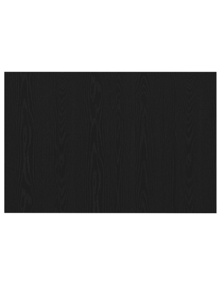 Testiera del letto con testiera Rovere Nero Legno multistrato