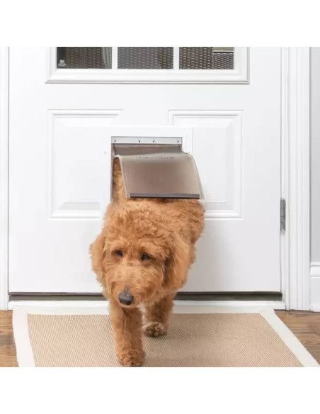 PetSafe Porta Basculante per Animali 620 Alluminio 18 kg 5014