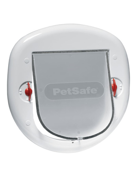 PetSafe Porta Basculante per Animali a 4 Modalità 280 Bianca