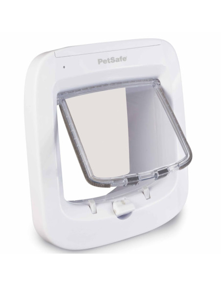 PetSafe Porta Basculante per Gatto con Microchip Bianco PPA19-16145