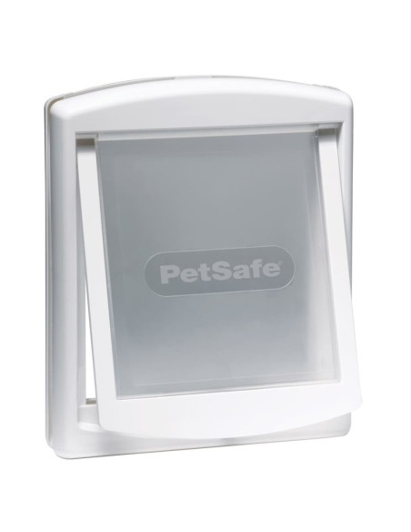 PetSafe Porta per Animali a 2 Direzioni 740 Media 26,7x22,8 cm Bianca