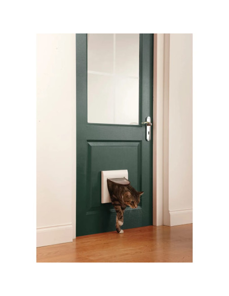 PetSafe Porta per Gatti Manuale a 4 Modalità Tunnel Classic 917 Bianco