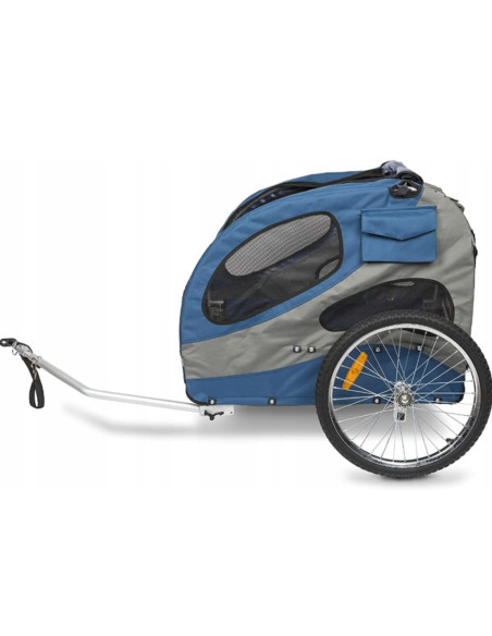 PetSafe Rimorchio da Bici per Cani Happy Ride L Blu