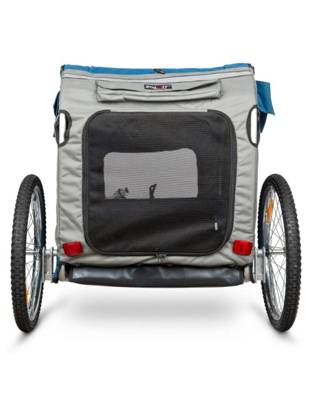 PetSafe Rimorchio da Bici per Cani Happy Ride L Blu