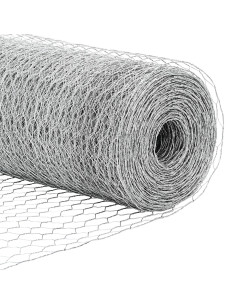 Recinzione Esagonale Argento 1,2 x 50 m Acciaio zincato 2