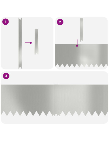 Bordura per Prato 50 pcs Argento 100 x 0.05 x 20 cm