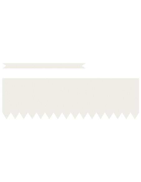 Bordature per Giardino  30 pcs Bianco 100x0,5x30 cm Acciaio