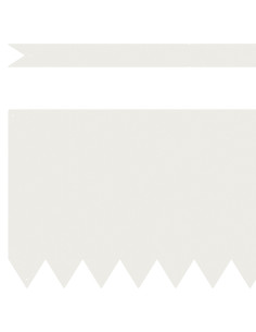 Bordura per Prato 30 pcs Bianco 100 x 0.05 x 20 cm 2