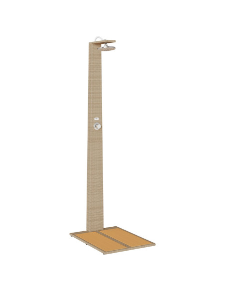 Doccia all'Aperto  Beige Plastica 60 x 80 x 214 cm